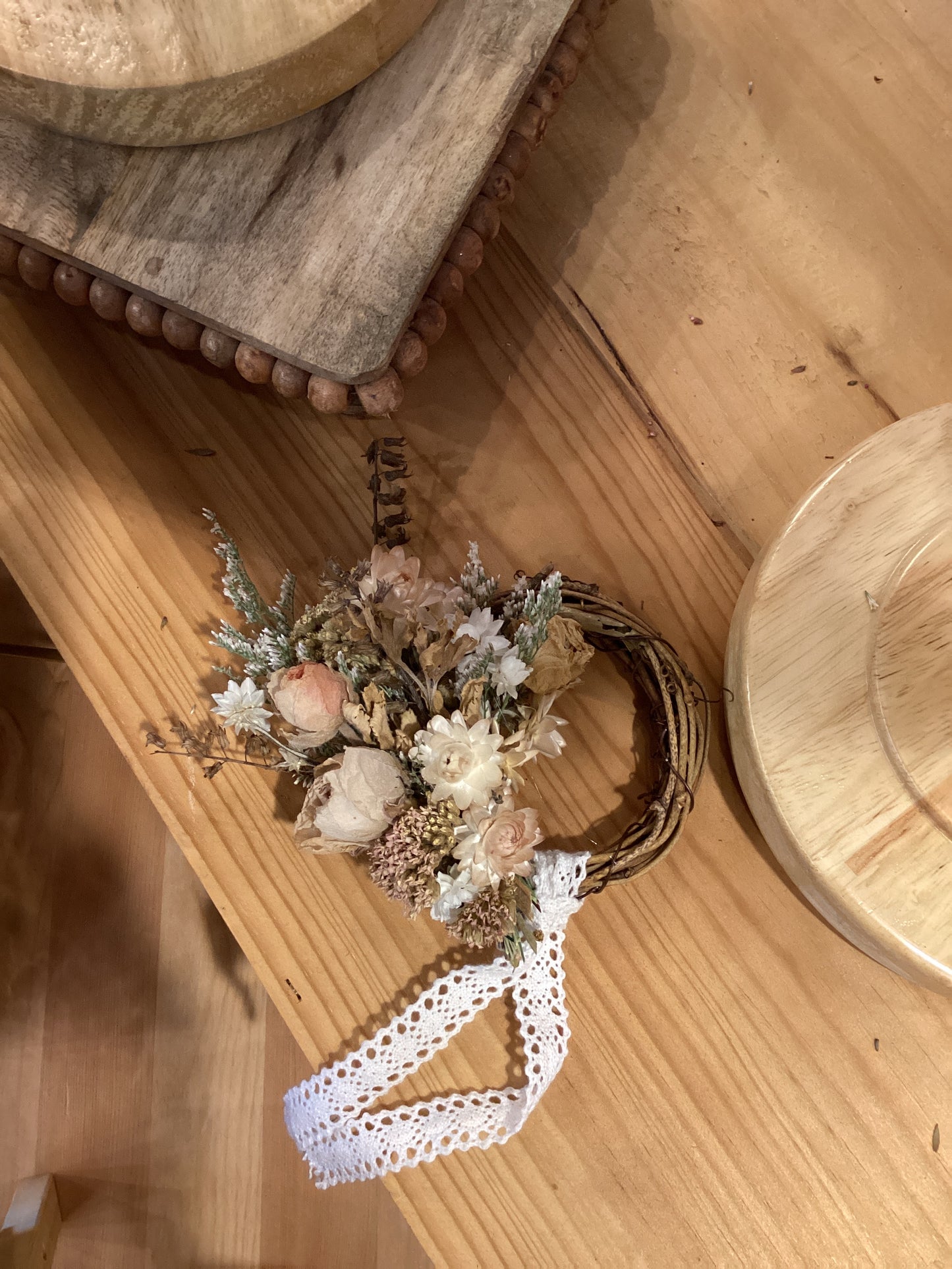 Mini Grapevine Wreath