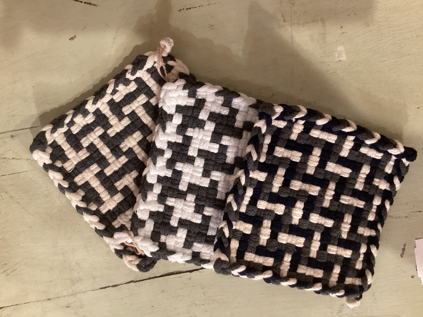 Cotton Pot Holders by Kelly