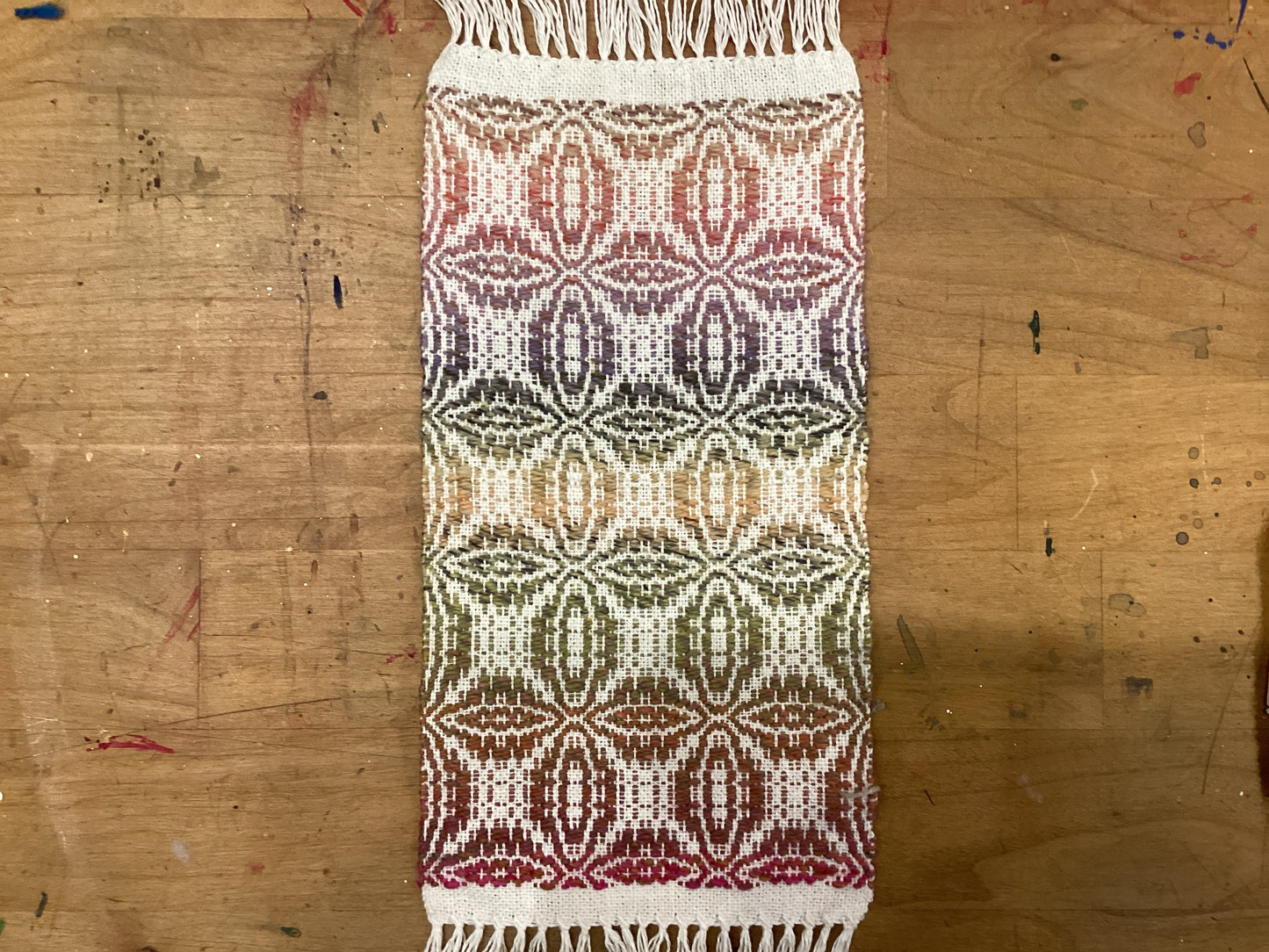 Wingleaf Primrose Sacred Handweaving, Saxapahaw Originals