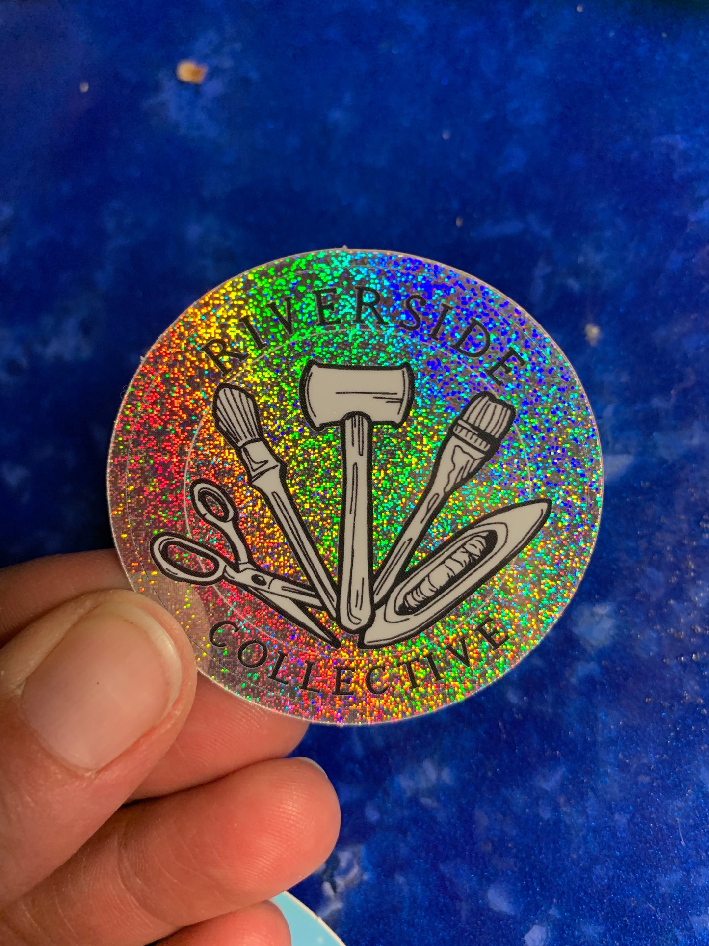 RC logo sticker/ Glow in the Dark