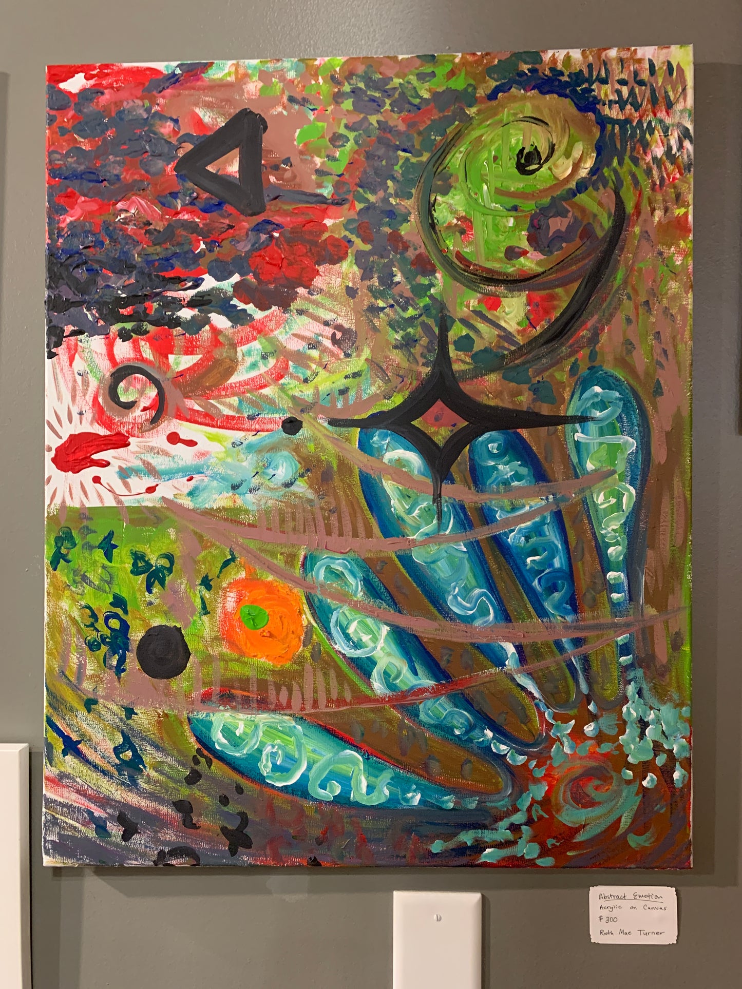 Painting - Emotional Turmoil