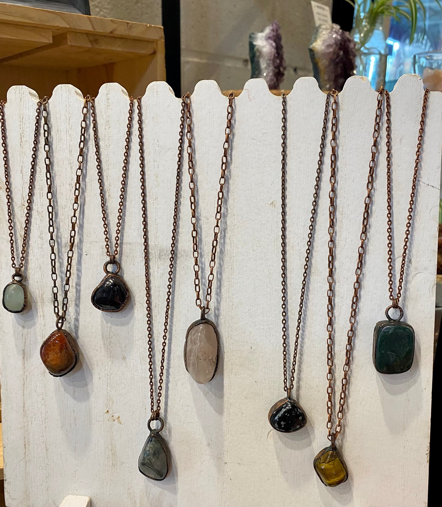 Assorted Tumble Crystal Necklaces