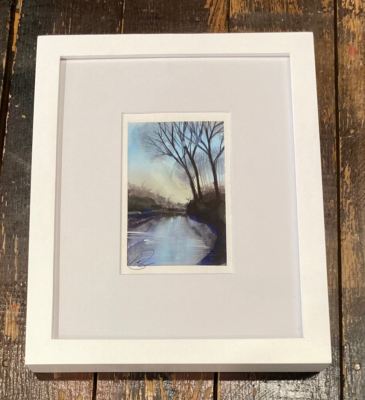 8 x 10 Framed Postcard