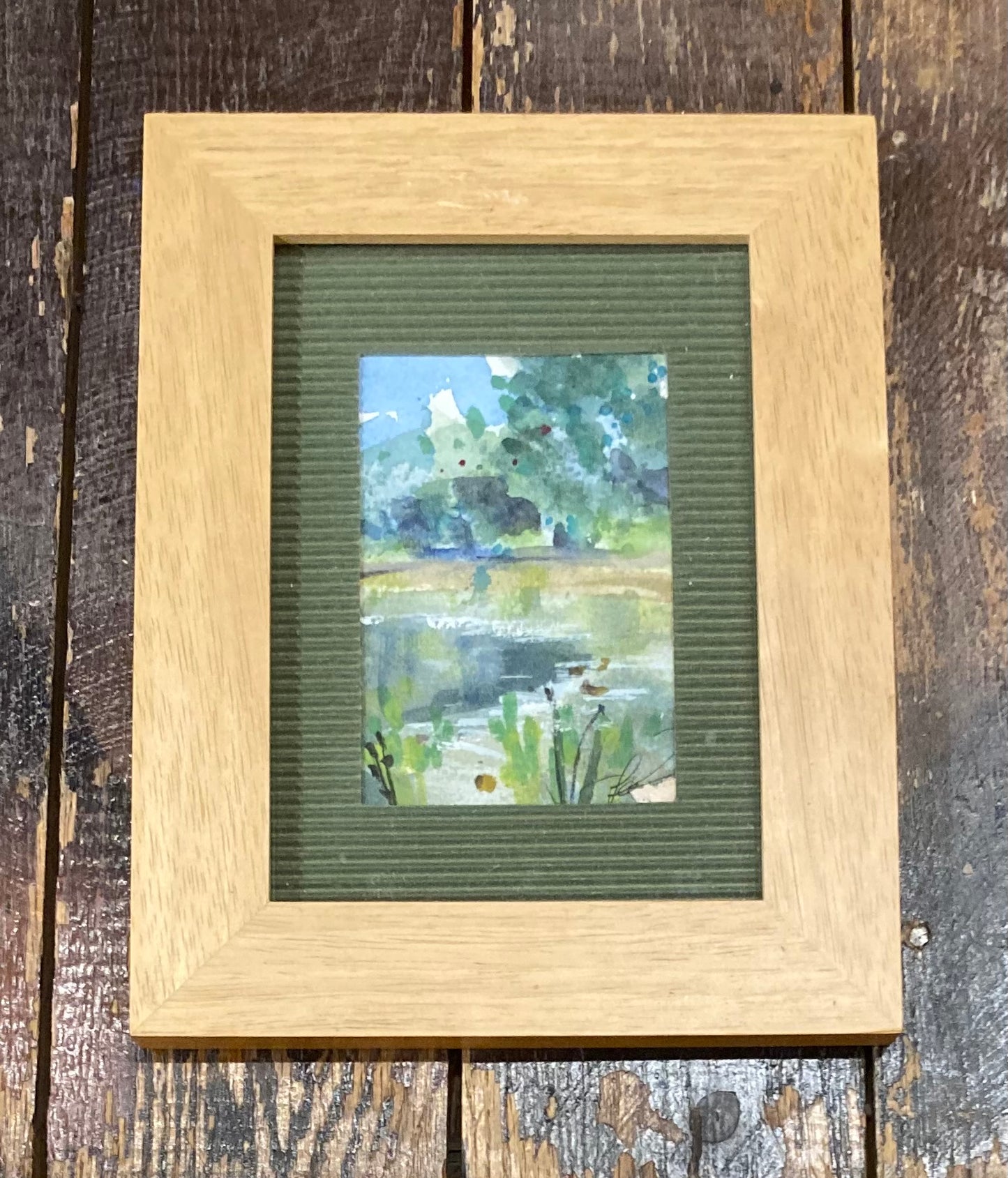 5 x 7 Framed Postcard