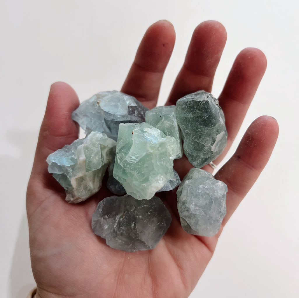 Green Fluorite Chunk