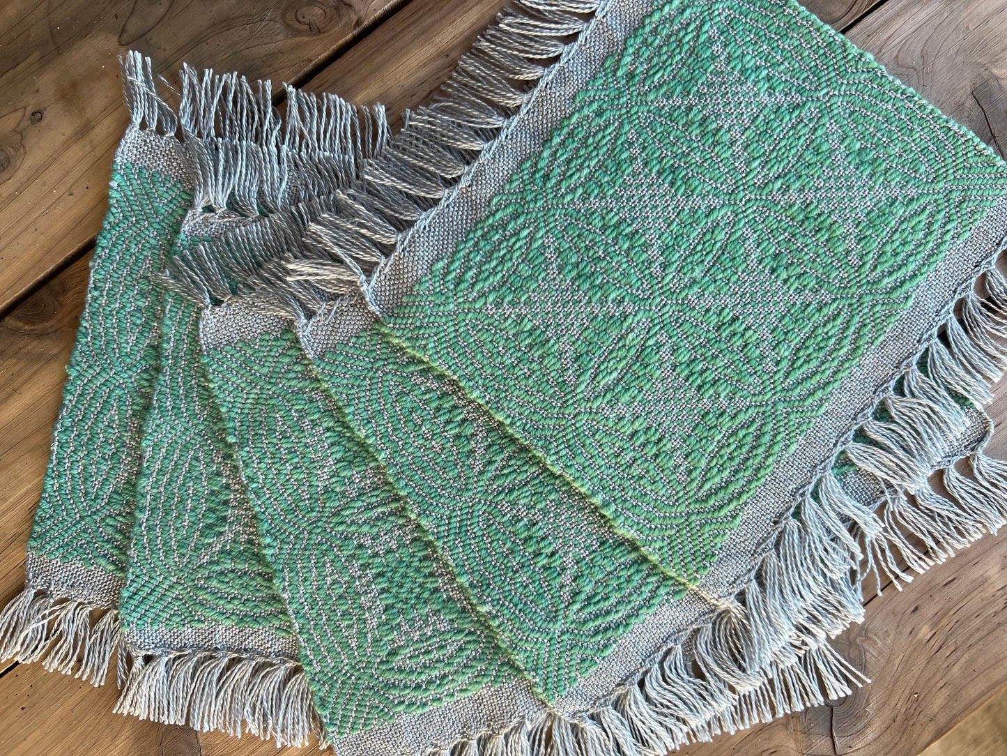 Sea Glass Handwoven Sacred Cloth & Crystal Bundle - Travel Size