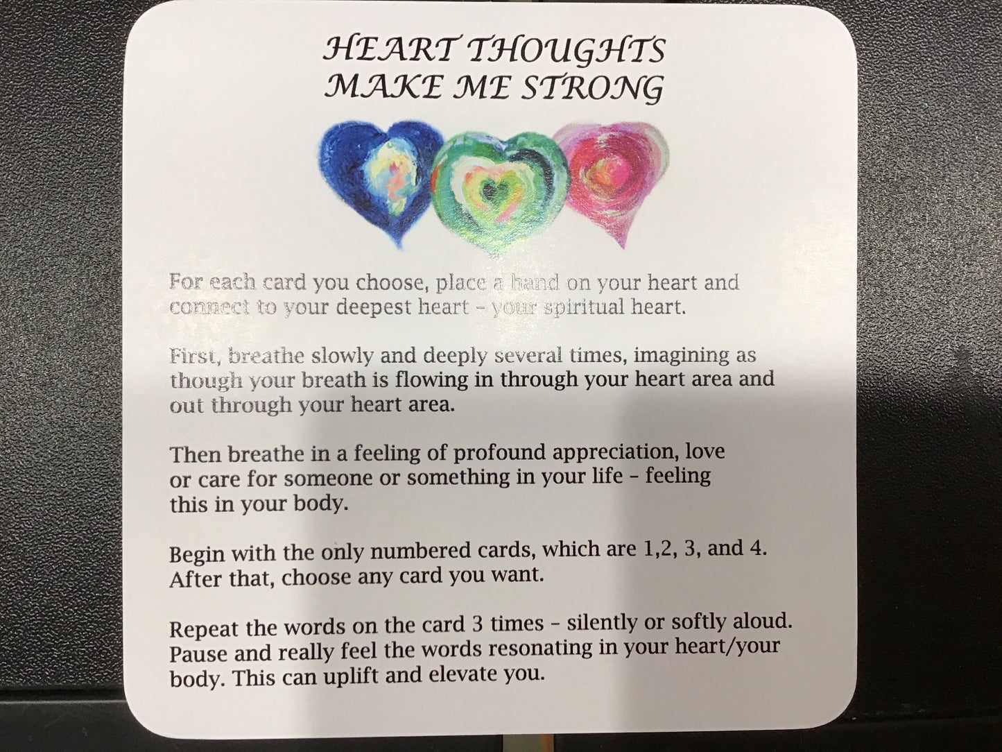 Heart Affirmation Cards with Lorraine Lewis