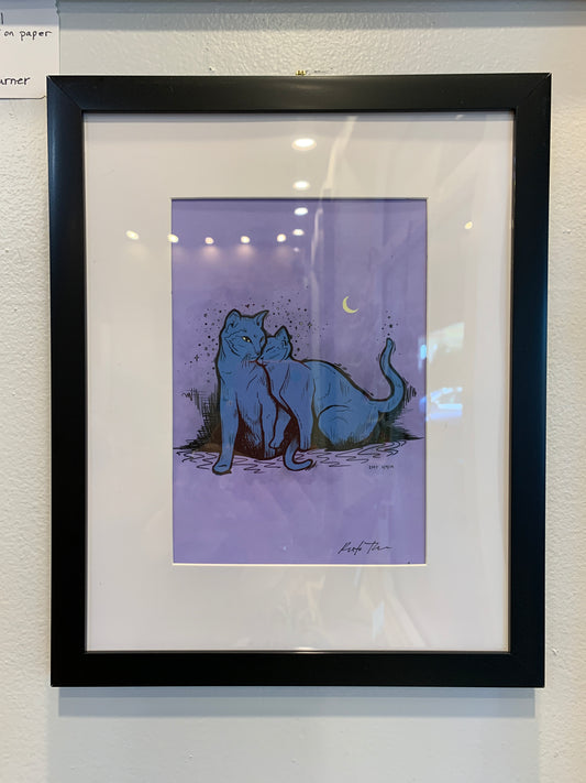 Cuddle Cats - Framed Print