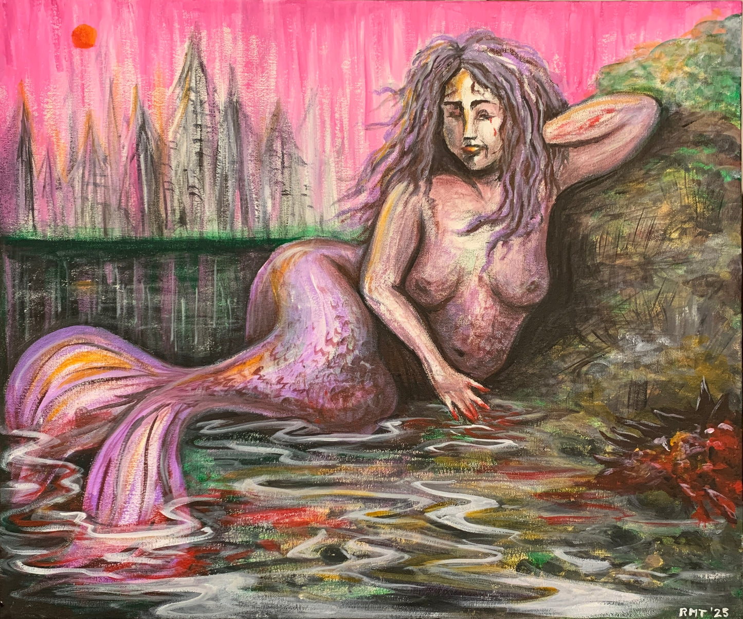 Painting - Siren’s delight