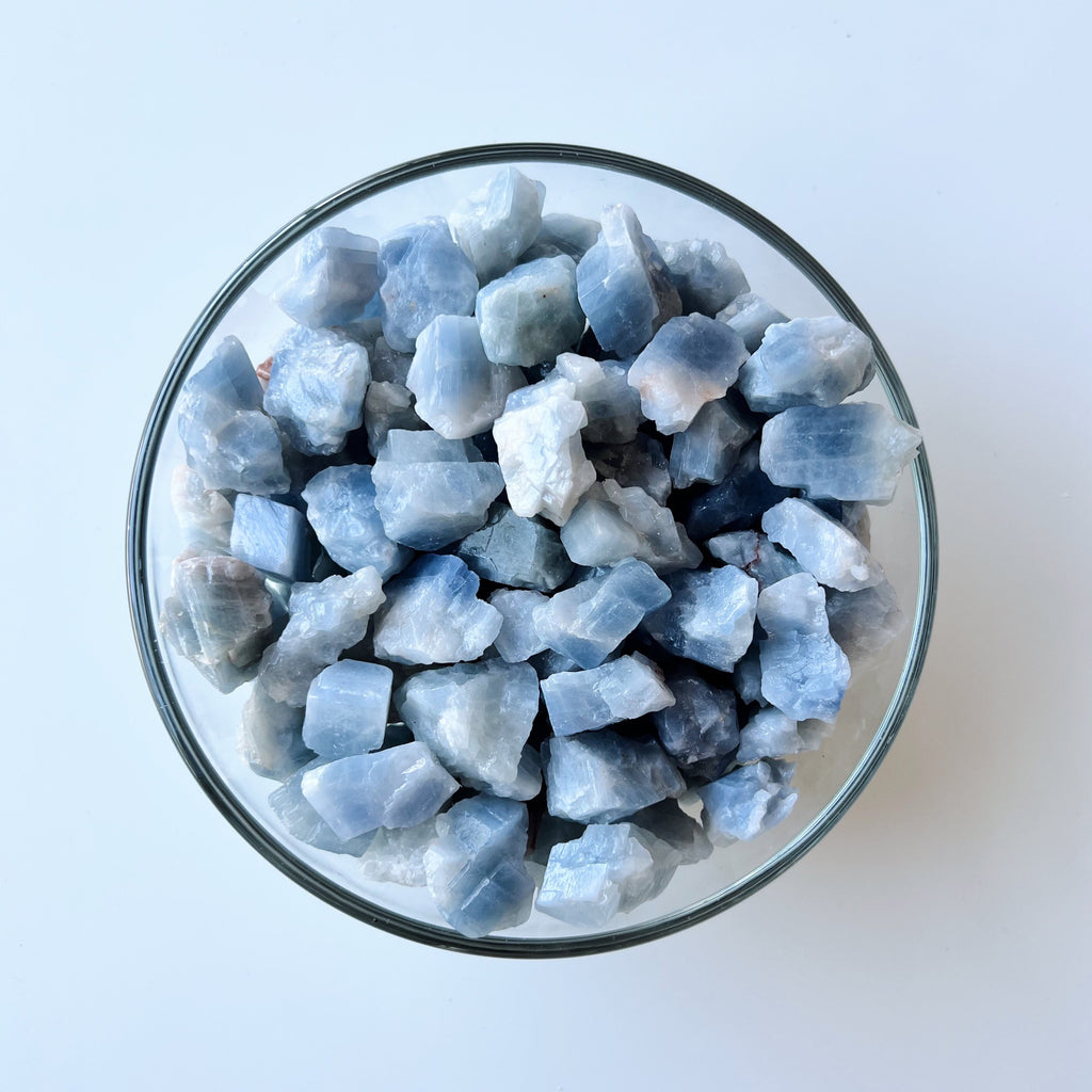 Blue Calcite Chunk