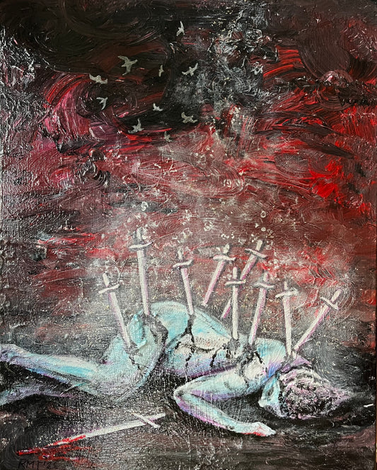 Painting - Revenge