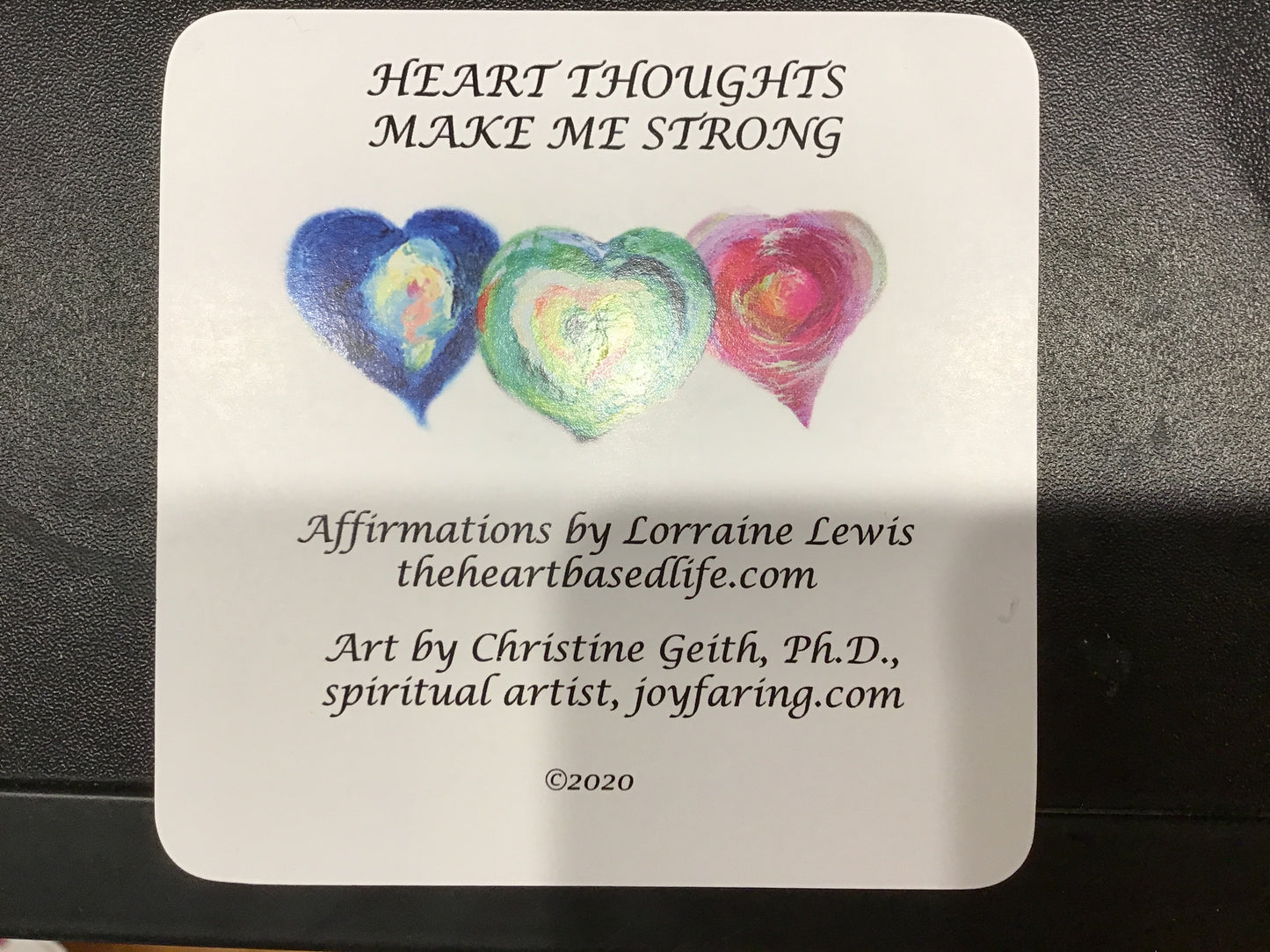 Heart Affirmation Cards with Lorraine Lewis