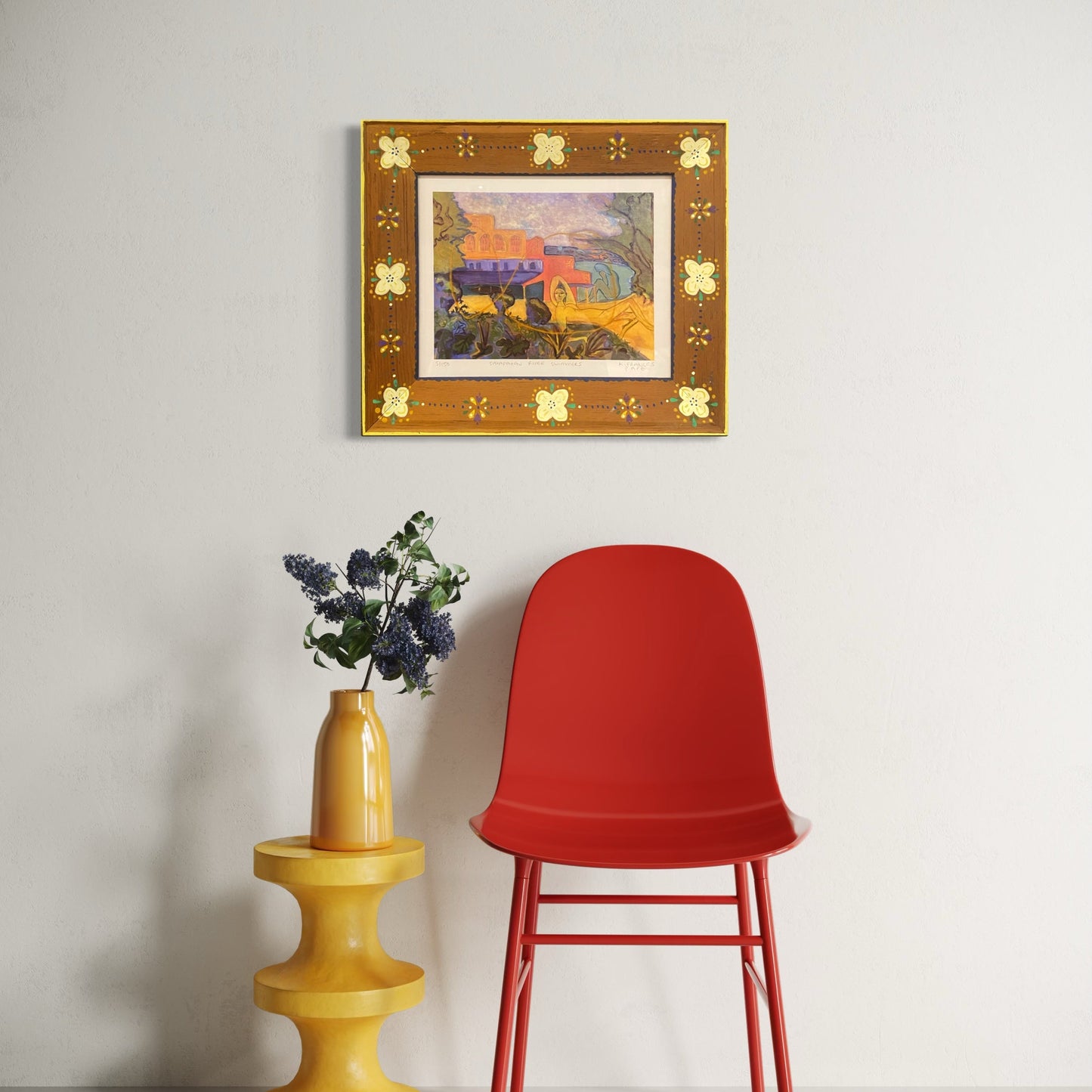 Framed K.Frances Pape Print