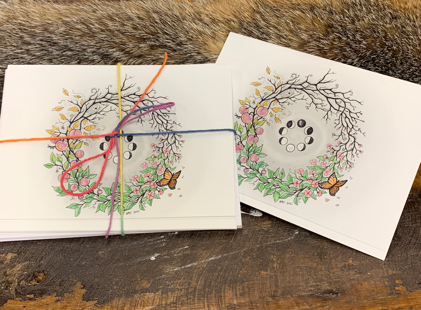 Wreath of the Year cards - 5 pack