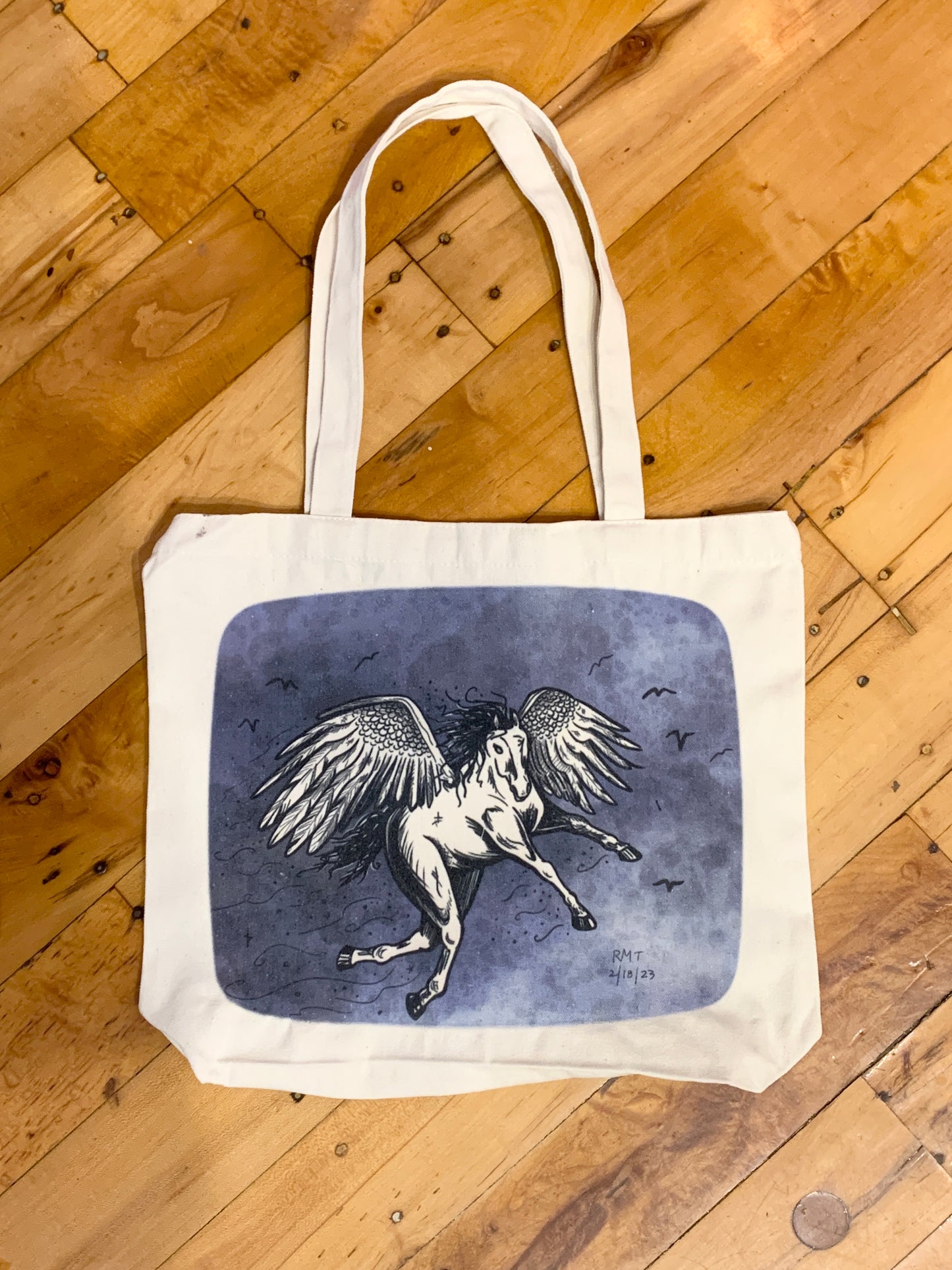 Printed Art Tote Bag