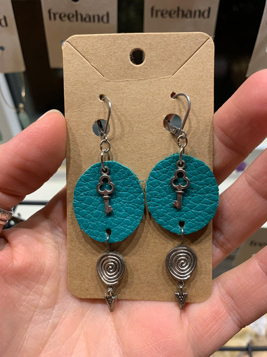 Leather Earrings