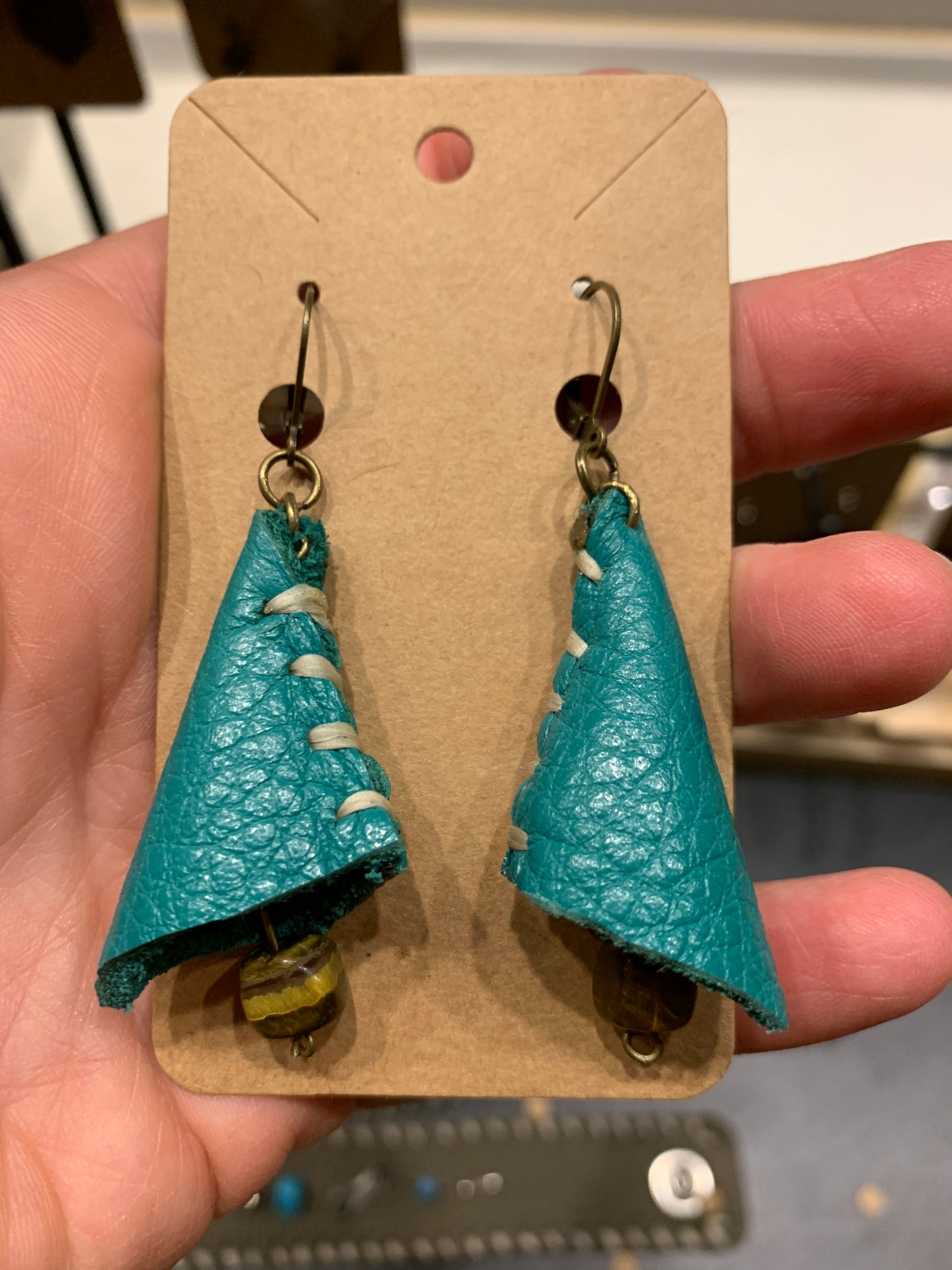 Leather Earrings