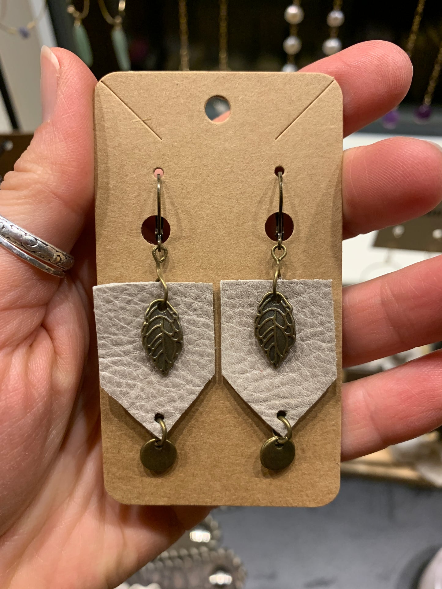 Leather Earrings