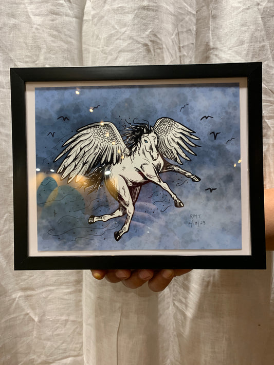 Storm Dancer - Framed Print