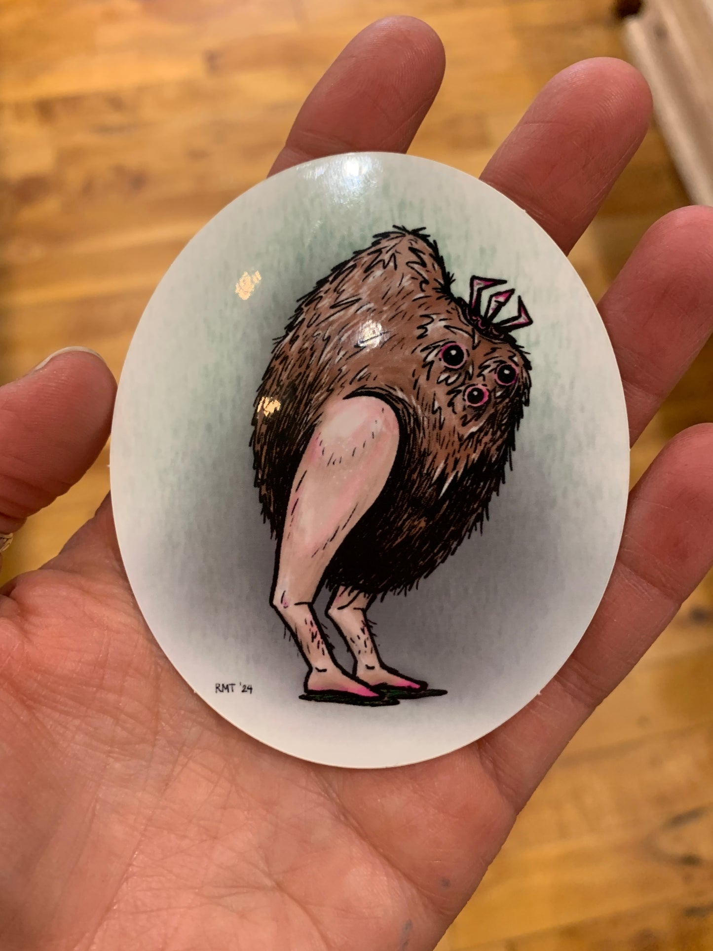 Kiwi Creature sticker