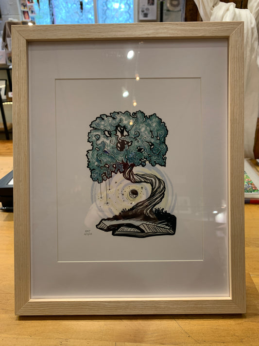 Enchanted Juniper - wood frame