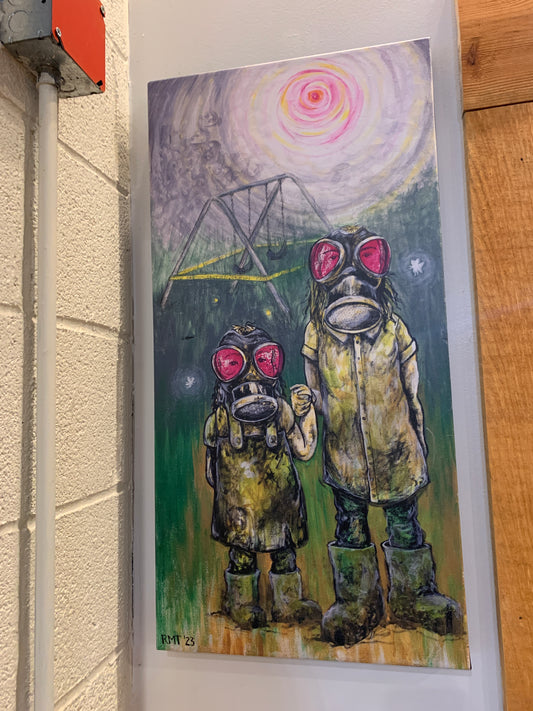 Canvas Print - They have knives behind their backs