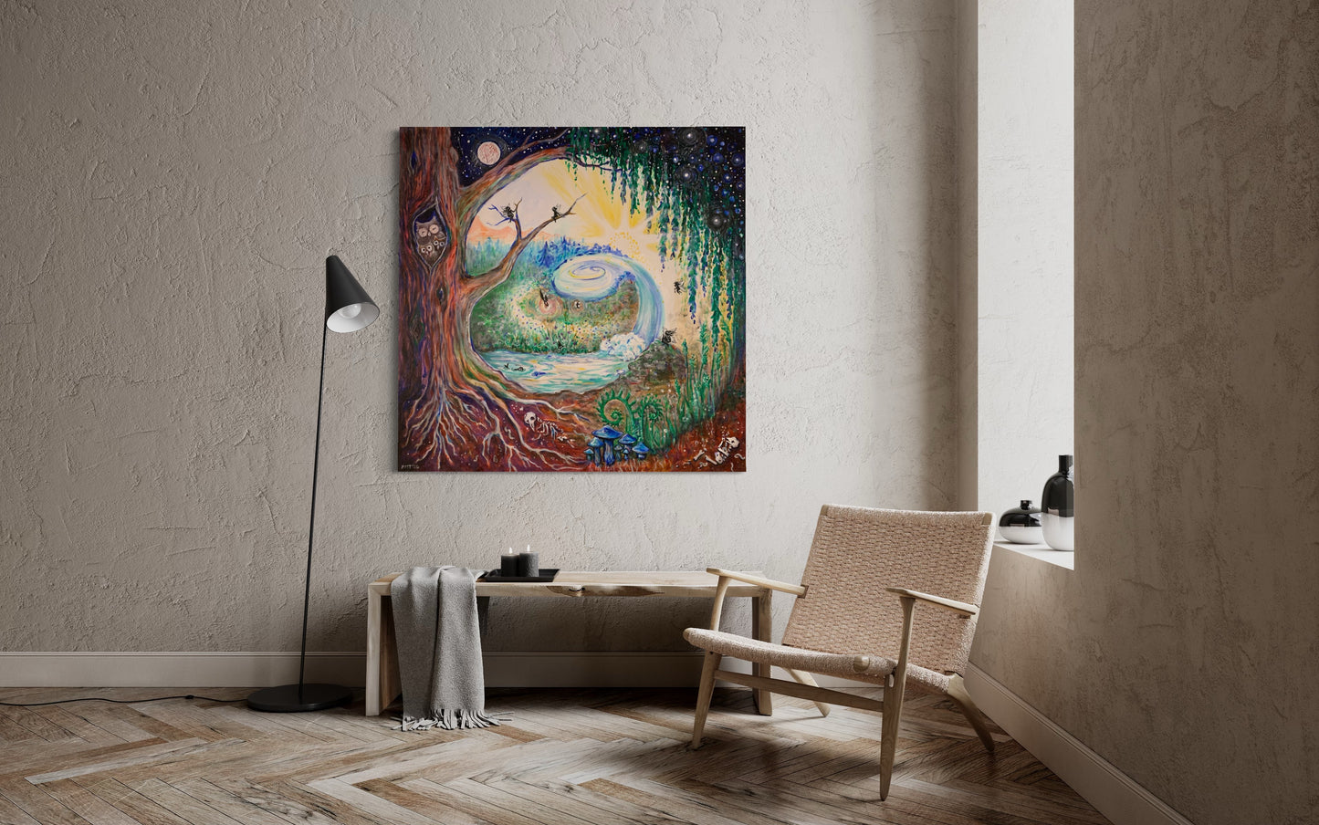 Painting - Pixie Portals