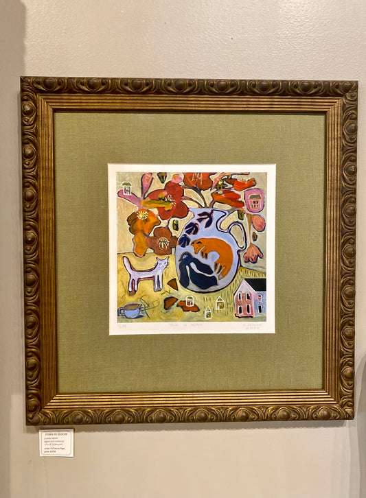 Custom Framed K.Frances Pape Print