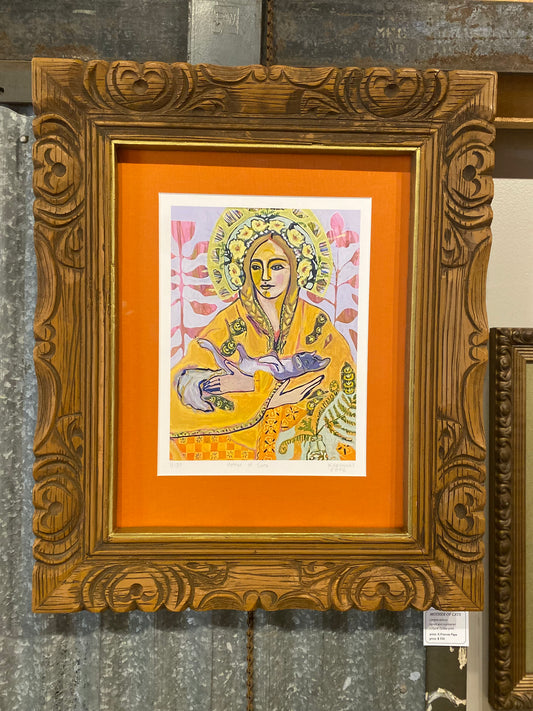 Custom Framed K.Frances Pape Print
