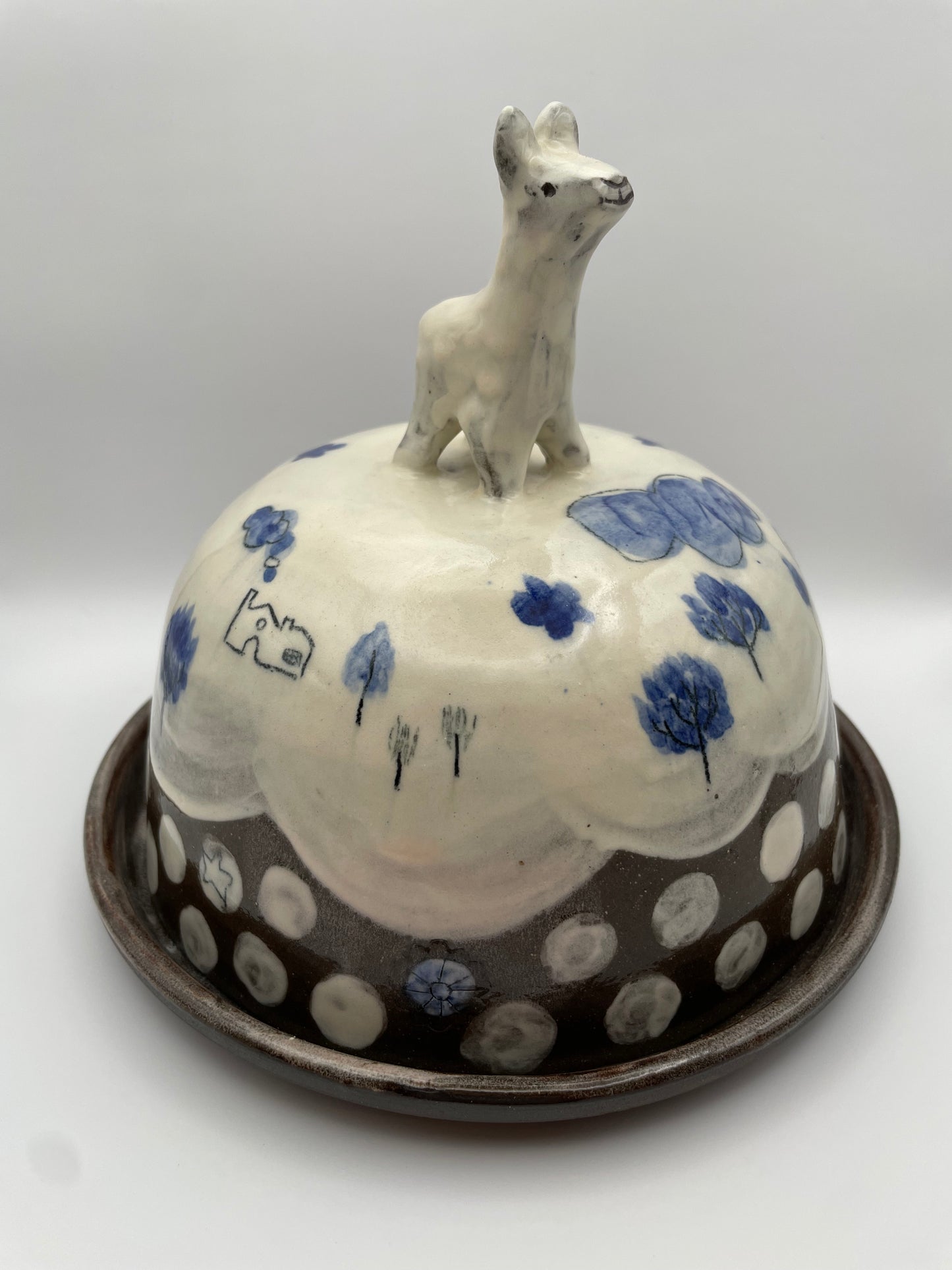 Llamma HIll Butter Dish