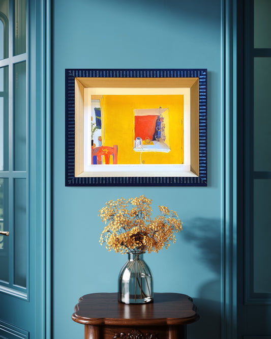 Custom Framed K.Frances Pape Print