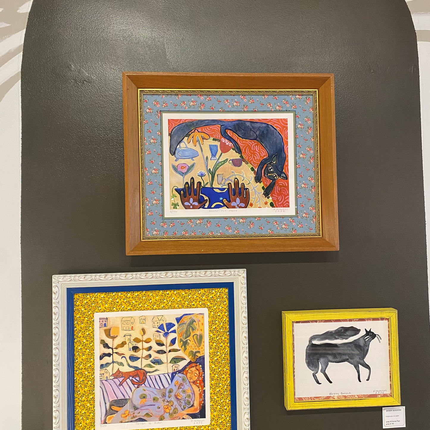 Custom Framed K.Frances Pape Print