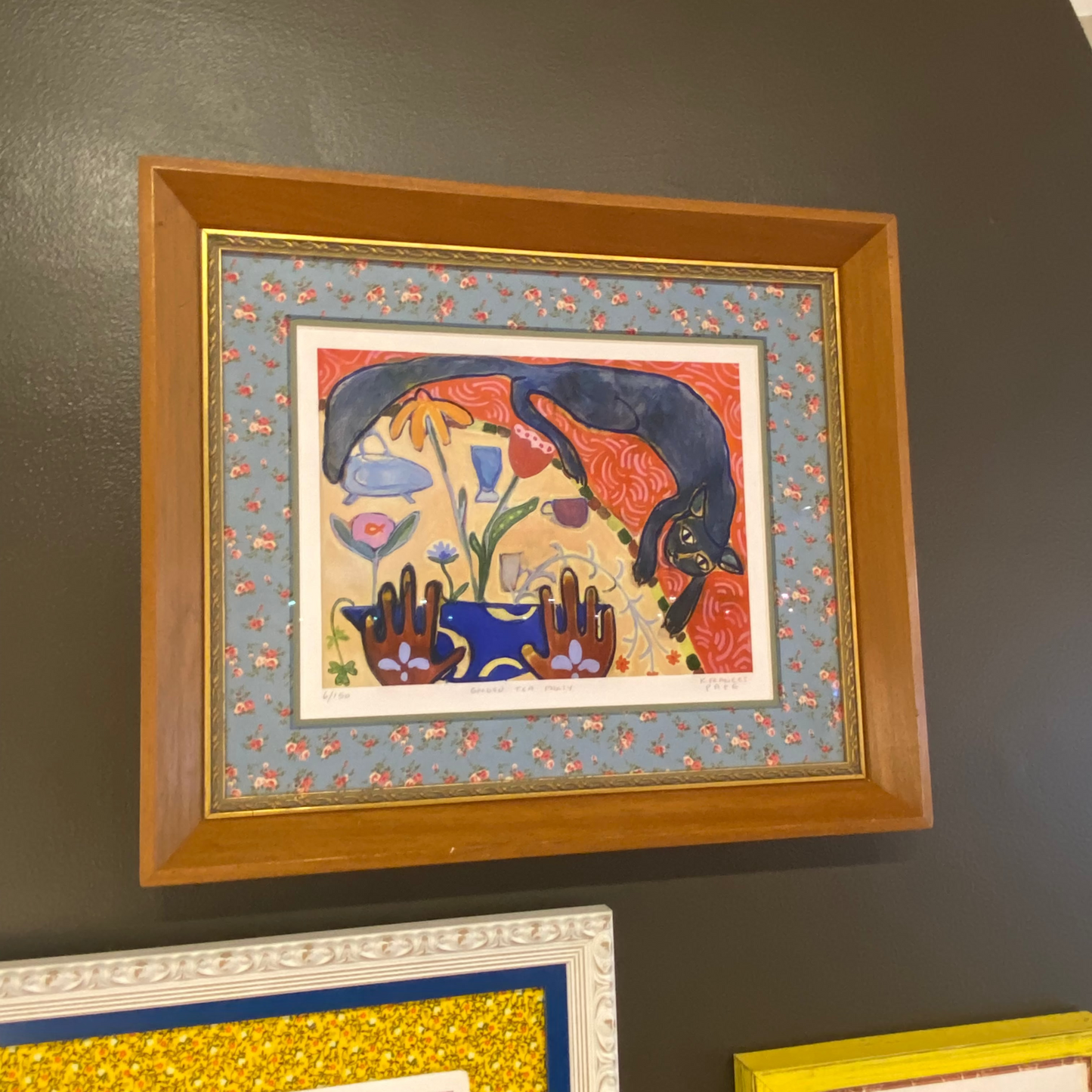 Custom Framed K.Frances Pape Print