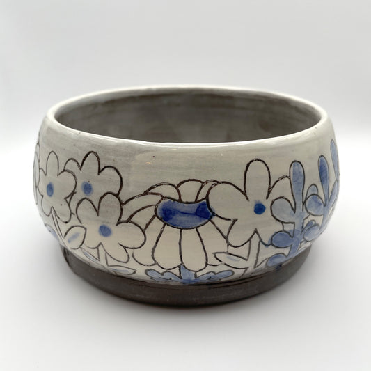 Floral Pet Bowl