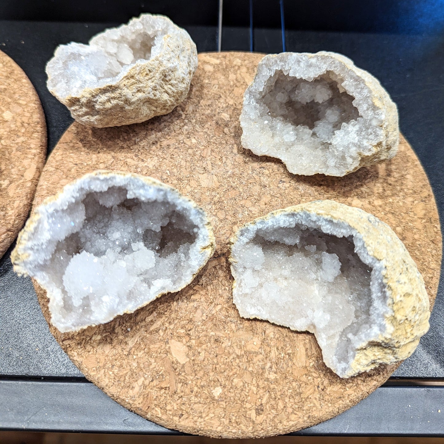 Sugar Quartz Geode (PAIR)