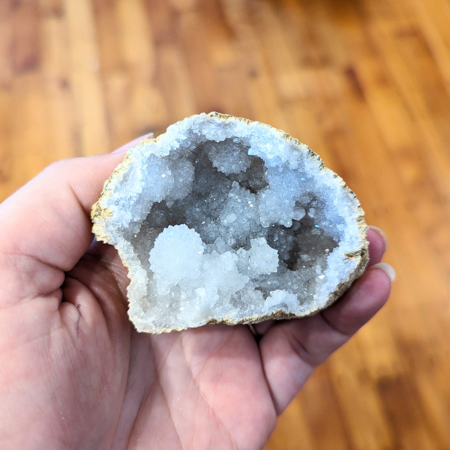 Sugar Quartz Geode (PAIR)