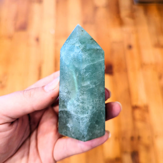 Green Fluorite Tower