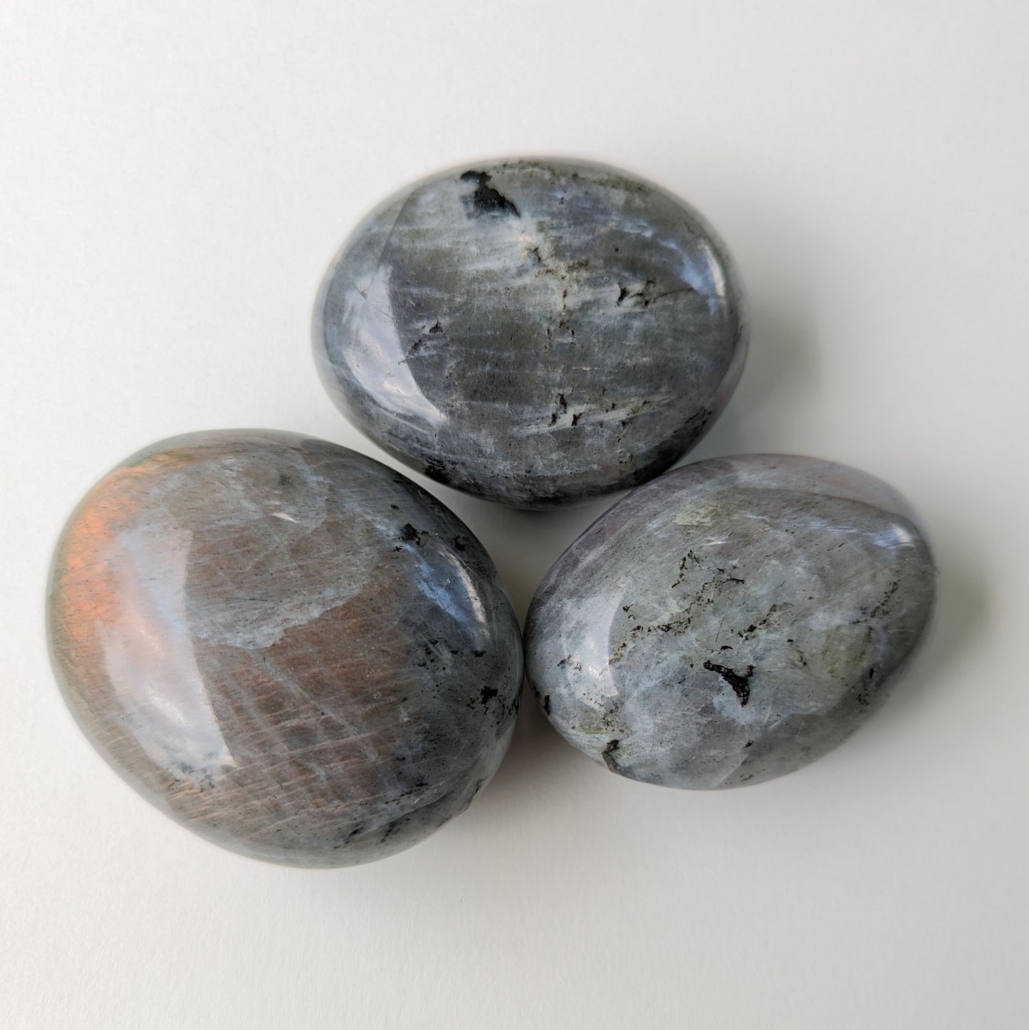 Labradorite Palmstone [Purple Flash!]