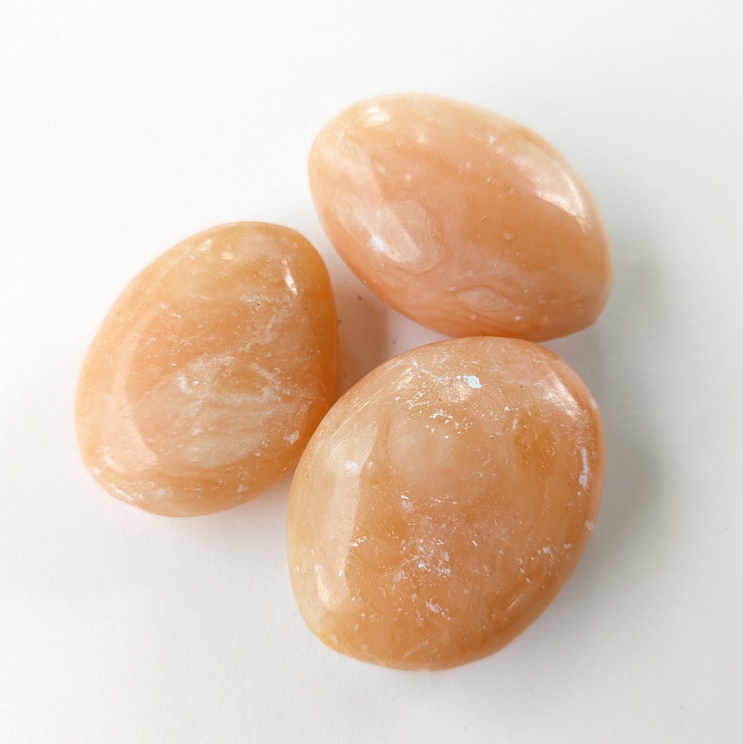 Coral Calcite Palmstone