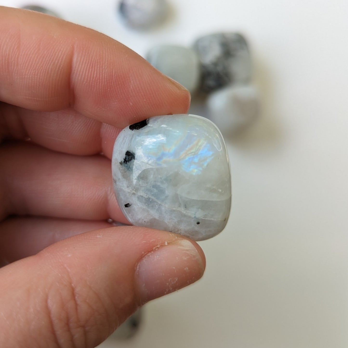 Rainbow Moonstone Tumble