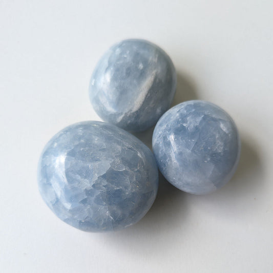 Blue Calcite Palmstone