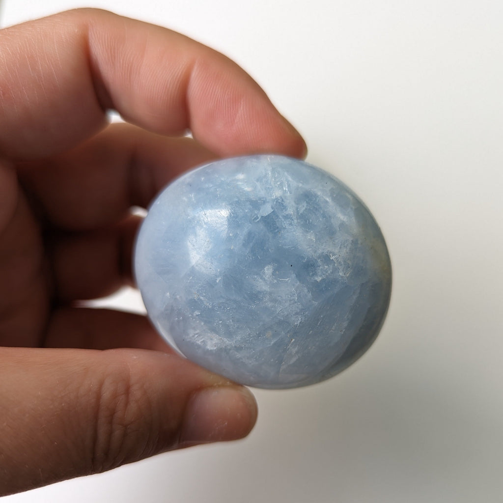 Blue Calcite Palmstone