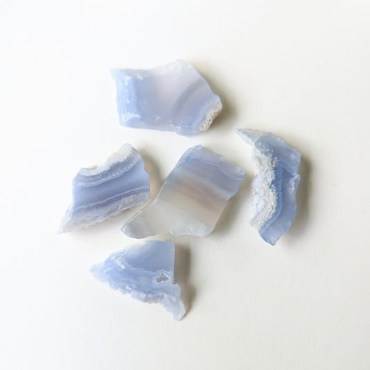 Blue Lace Agate/Blue Chalcedony Mini Slice