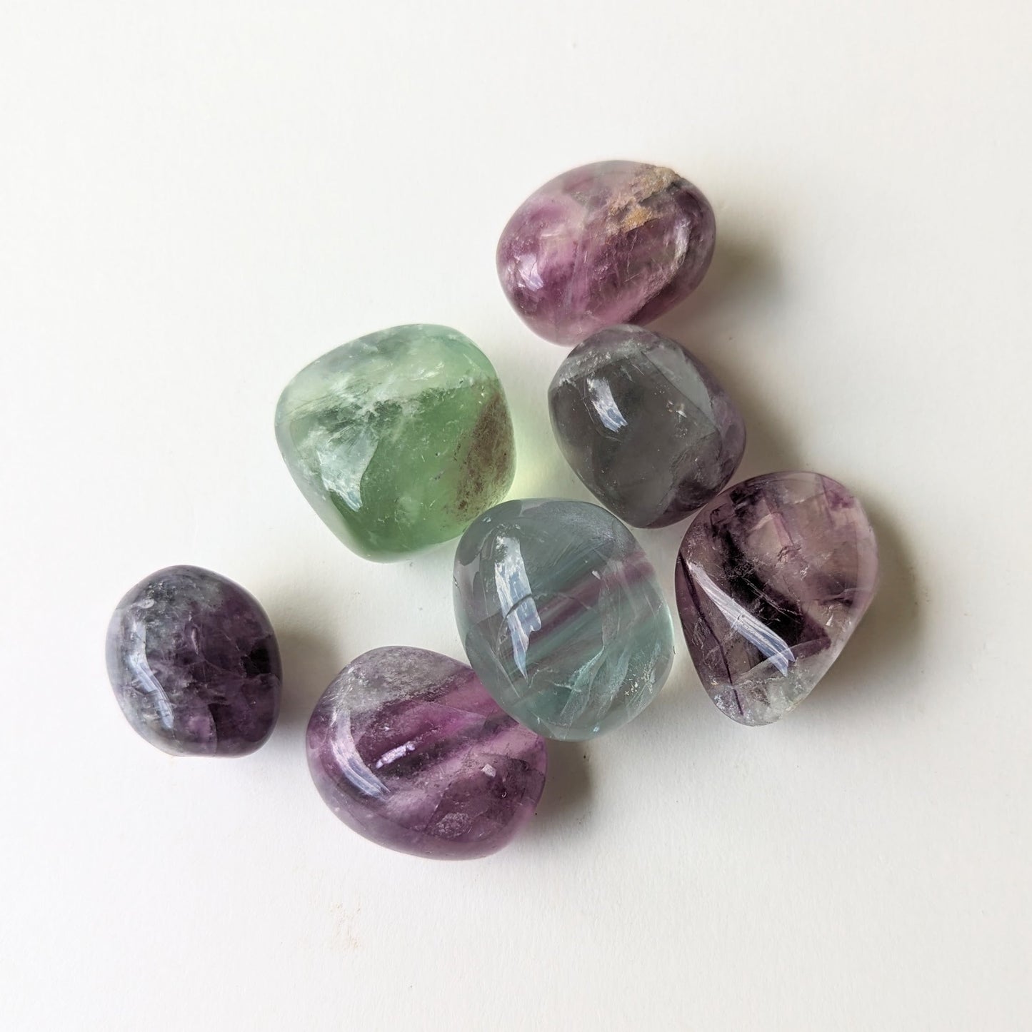 Rainbow Fluorite Tumble