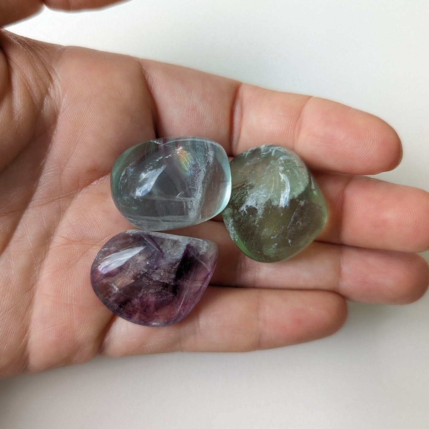 Rainbow Fluorite Tumble