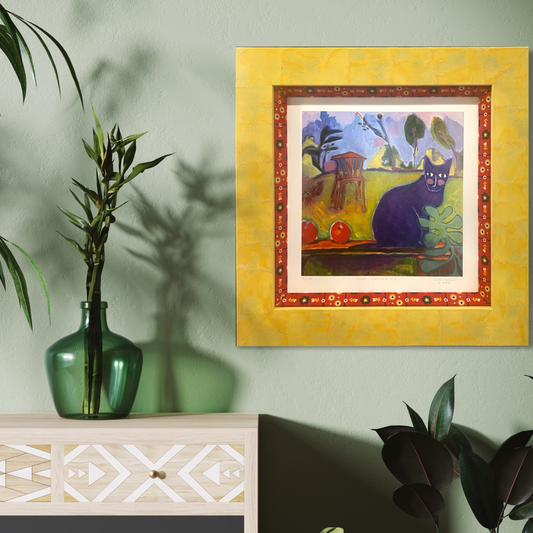 Custom Framed K.Frances Pape Print