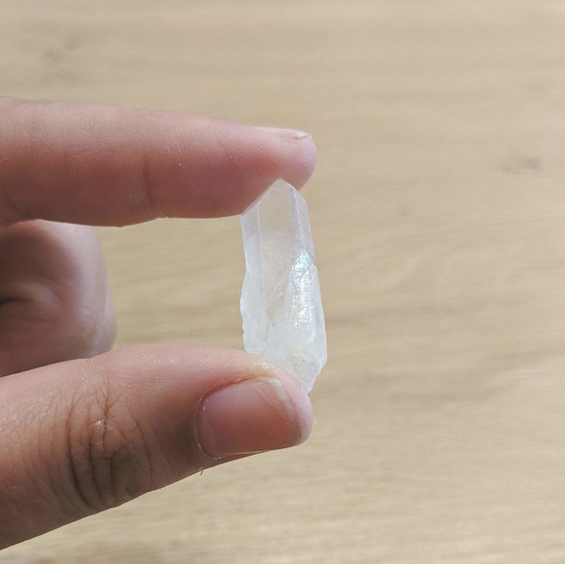 Clear Quartz Point (Rough) - Enter the Earth -Freehand Market