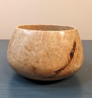 Rare Big Leaf Maple Burl bowl