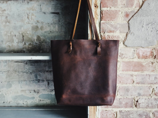 The Knotty Brown Tote