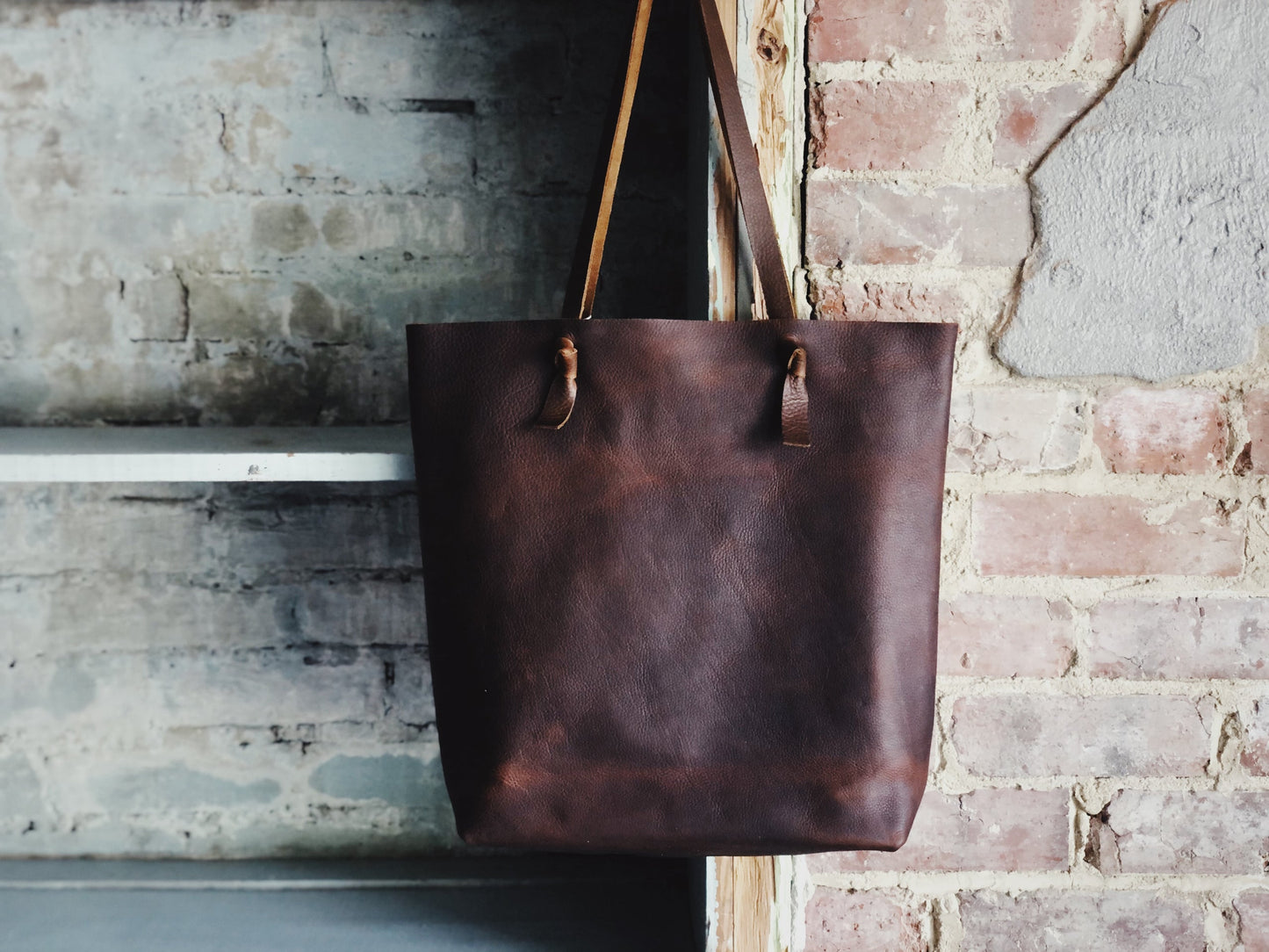 The Knotty Brown Tote (PREORDER)
